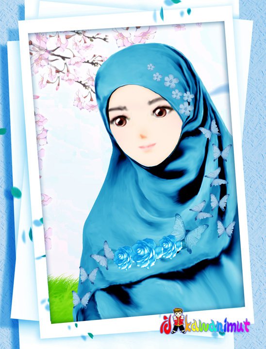 Jilbab Kau Terlihat Lebih Cantik Ketika Memakainya Ukhti Gambar Kartun